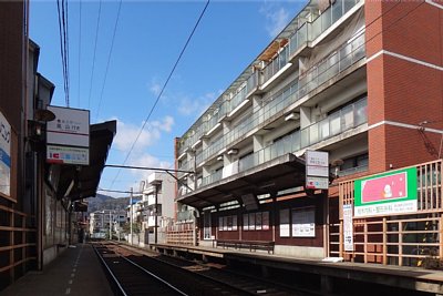 鹿王院駅